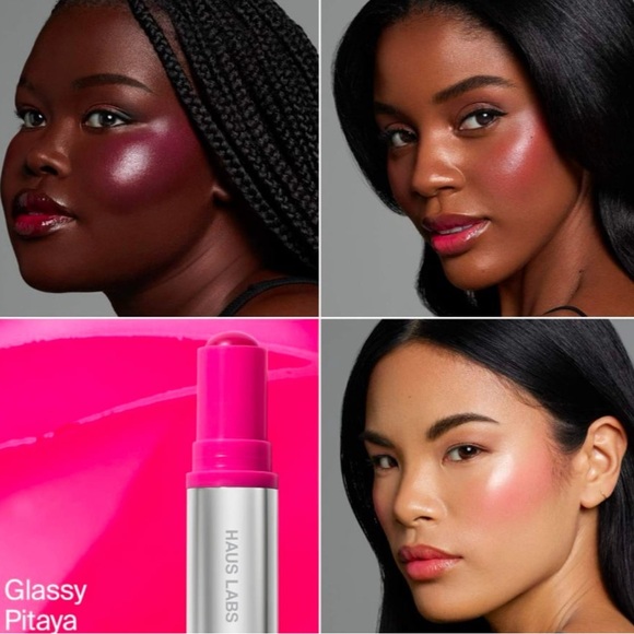 Haus Labs Glassy Pitaya Blush Balm BNIB - Picture 2 of 5